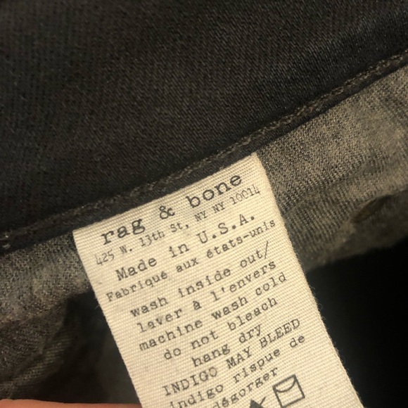Rag & Bone Jeans - size 26 - Picture 5 of 5